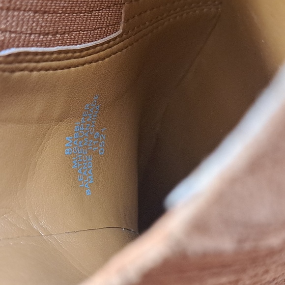 Marc Fisher Womens ML Gabbi Brown‎ Suede Mule 4" Block Heel Western Size 8 - Picture 8 of 8